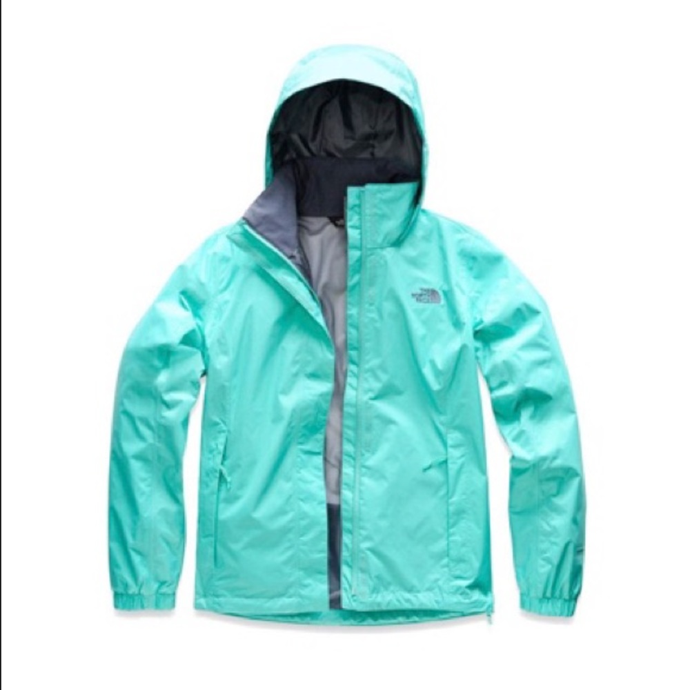 The North Face Resolve 2 Rain Jacket Hyvent Mint